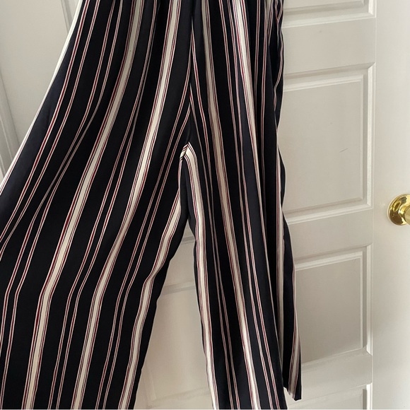 ZARA Striped Wide Leg Flowy Pants Size XS/S - Picture 2 of 5